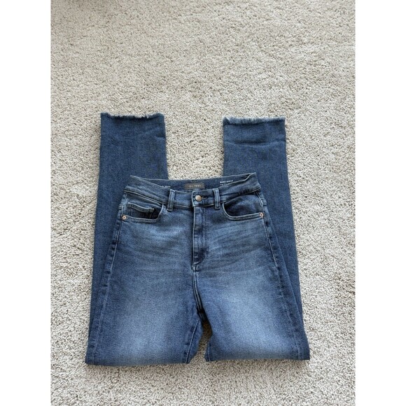 DL1961 Women’s Sz 27 Mara Ankle High Rise Instasculpt Straight Leg Denim Jeans - Picture 1 of 8